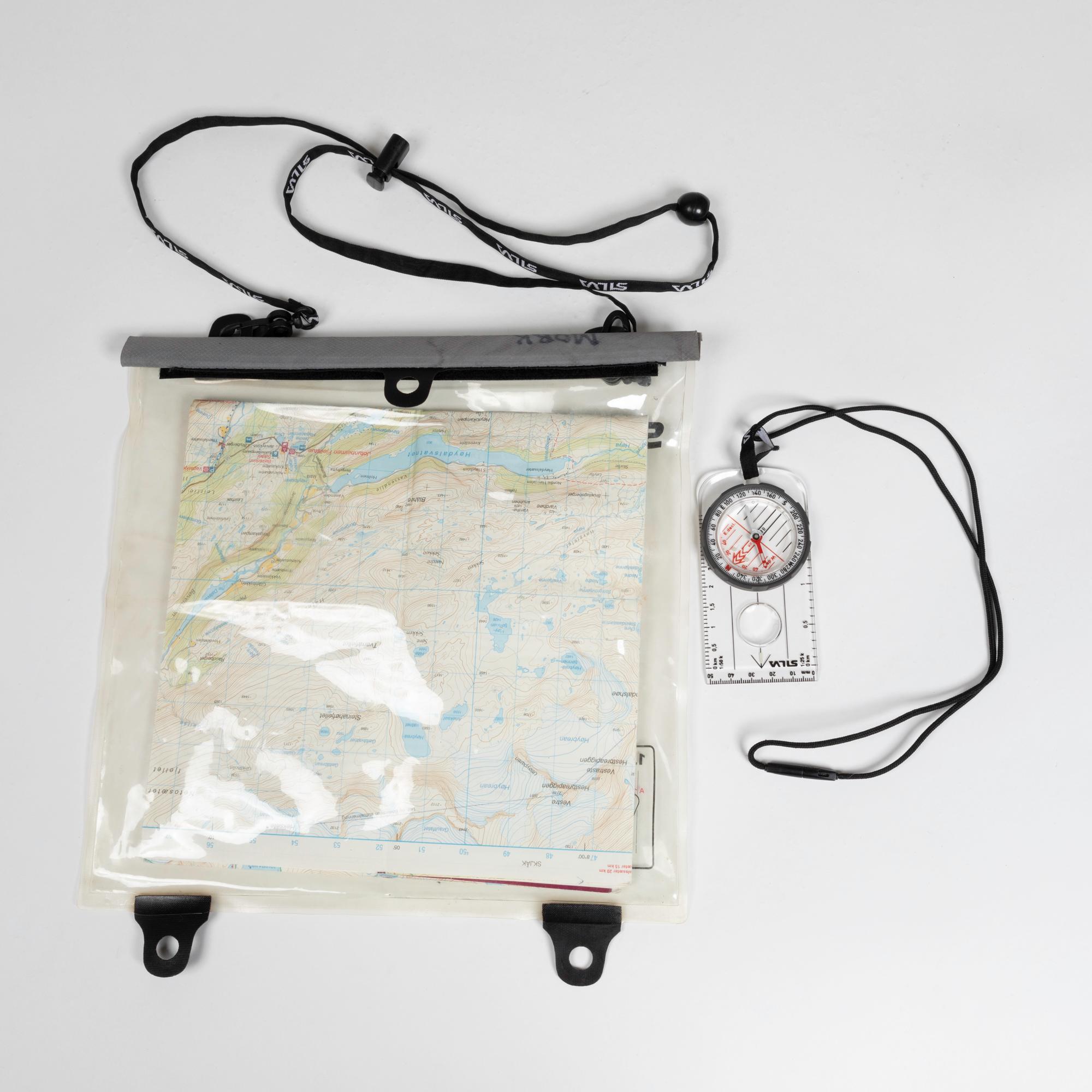 Kartmappe og kompass 